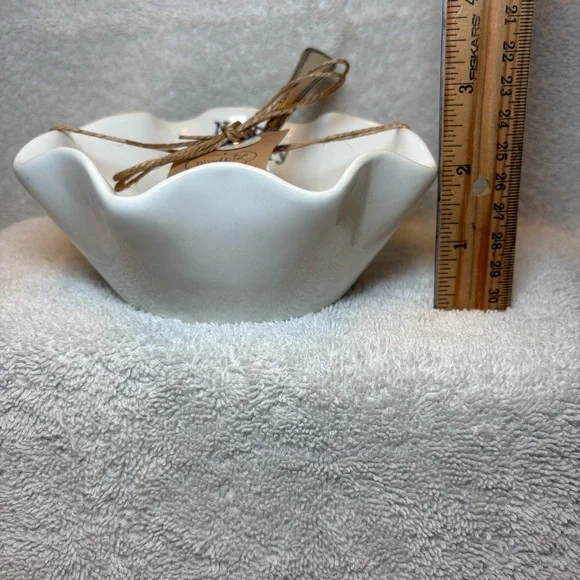 Mud Pie Salsa Serving Bowl With Spoon, NWT - Picture 3 of 5